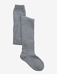 Wool/cotton tights - 491/GREY MARLED