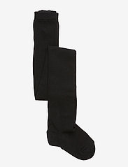 Wool/cotton tights - 8/BLACK