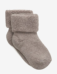 Cotton baby sock - 489/LIGHT BROWN