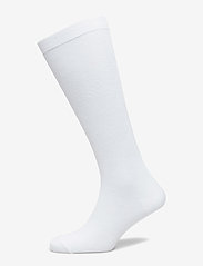Cotton knee socks - 1/WHITE