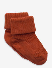 Cotton rib baby socks - AUTUMN GLAZE