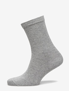 Cotton socks - vienkāršas zeķes - 491/grey marled