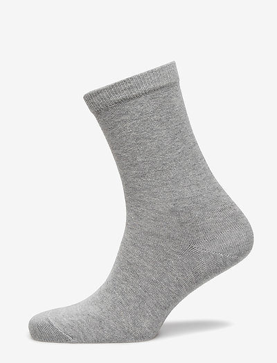 Cotton socks - skarpetki - 491/grey marled