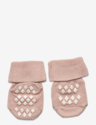 Ori socks with anti-slip - strømper & undertøj - rose dust