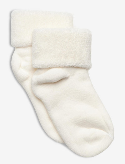 Cotton baby sock - baby-socken - snow white