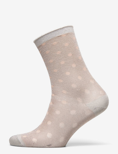 Donna glitter socks - skarpetki - rose dust