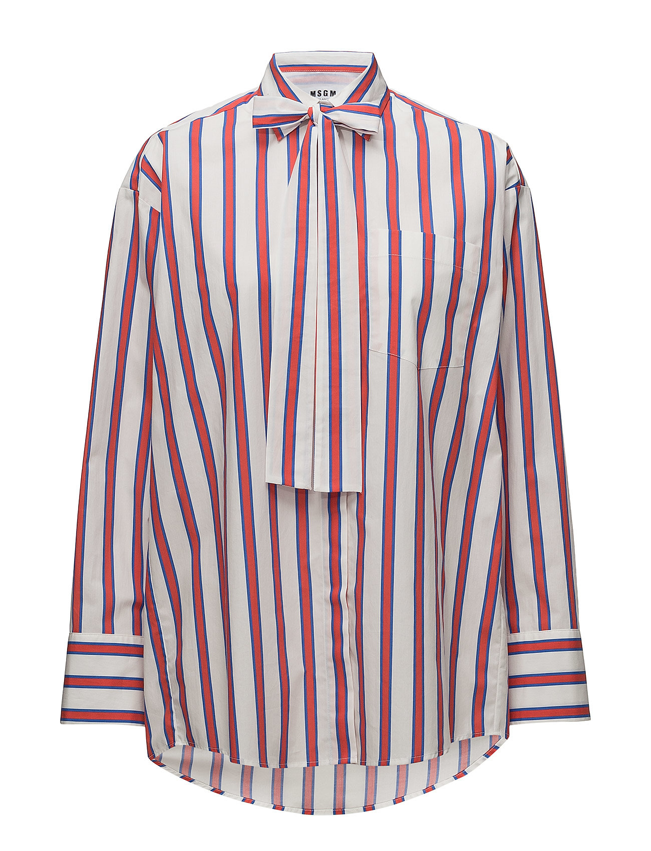 Shirt Overhemd Met Lange Mouwen Multipatroon Msgm msgm kopen in de aanbieding