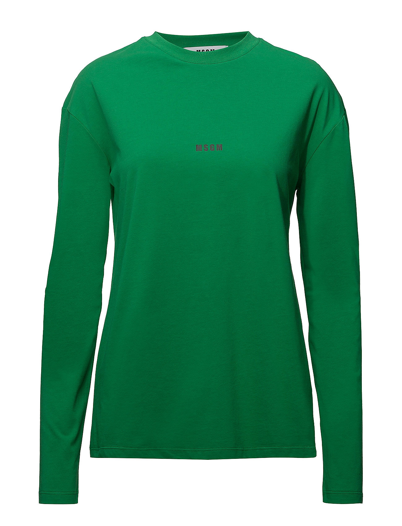 T Shirt T Shirts Tops Long Sleeved Groen Msgm msgm kopen in de aanbieding