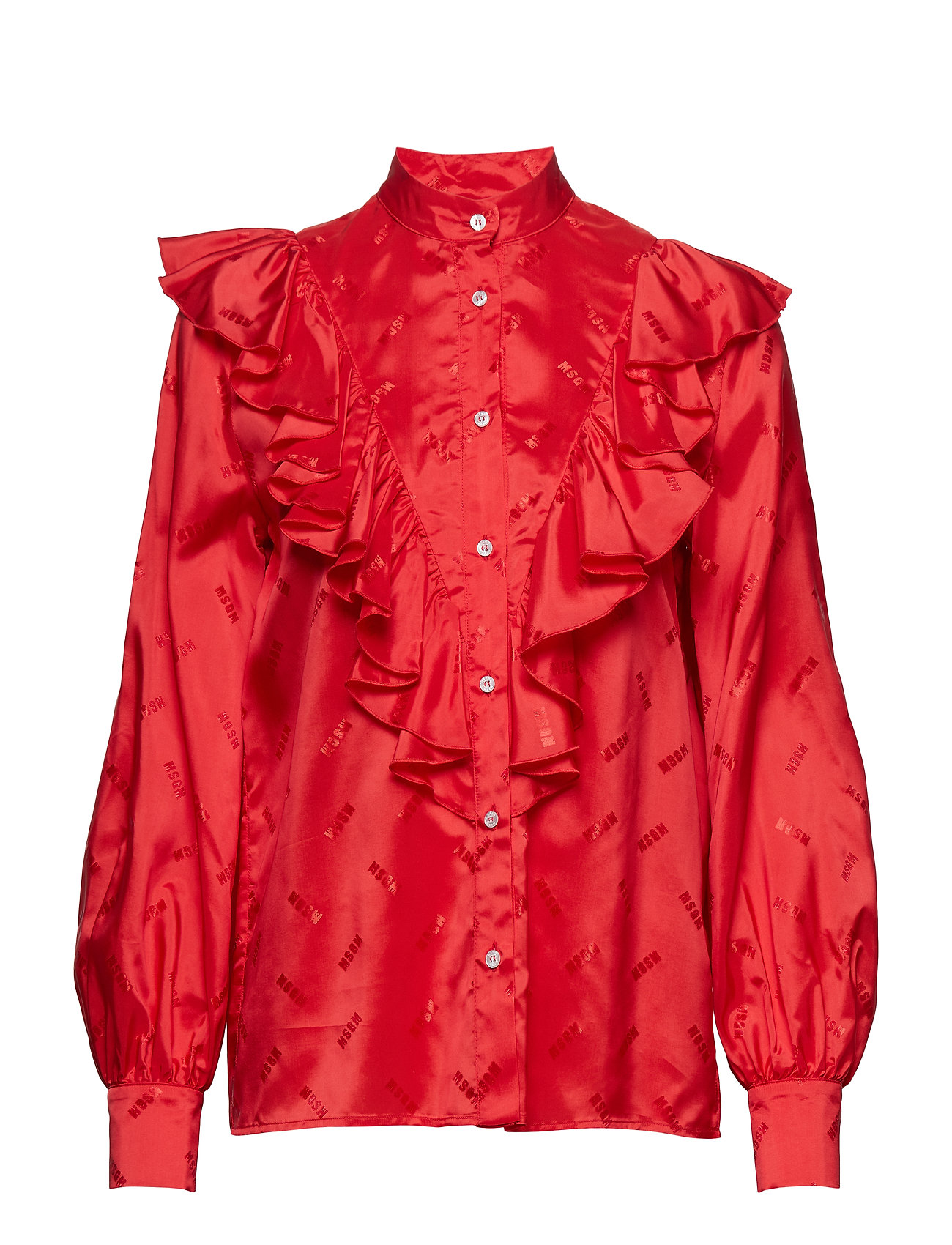 Shirt Blouse Lange Mouwen Rood Msgm msgm kopen in de aanbieding Shirt Blouse Lange Mouwen Rood Msgm msgm kopen in de aanbieding