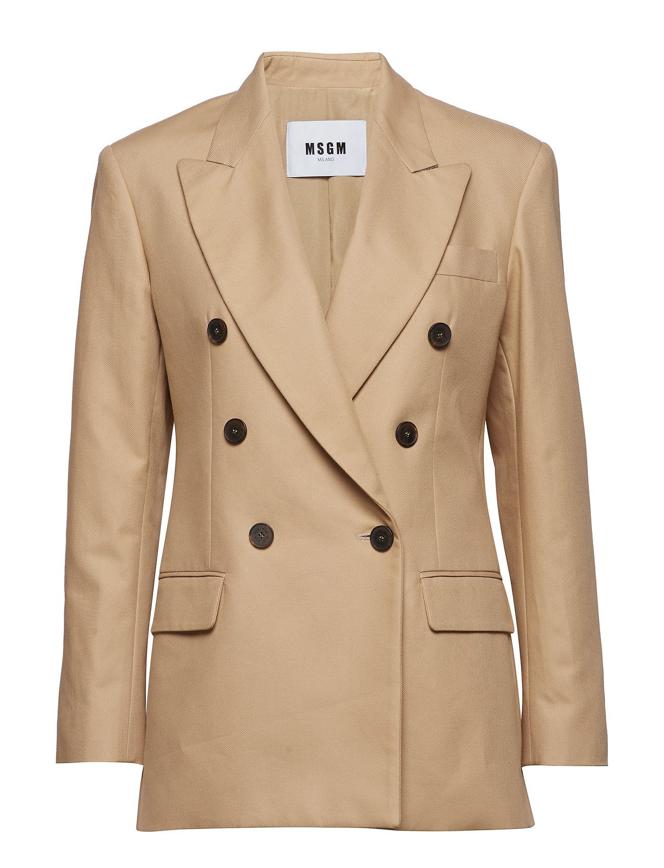 Jacket Blazer Colbert Beige Msgm msgm kopen in de aanbieding Jacket Blazer Colbert Beige Msgm msgm kopen in de aanbieding
