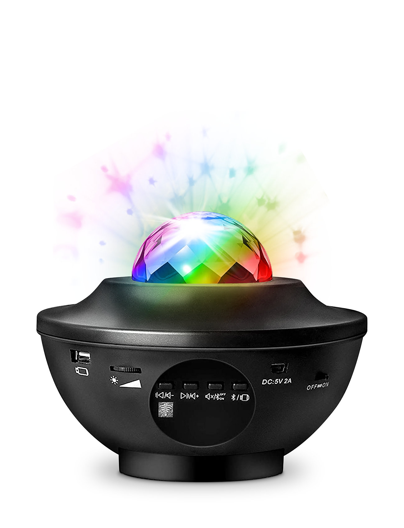 Music Star Galaxy Projector Speaker Toys Electronic & Media Multi/patterned Music