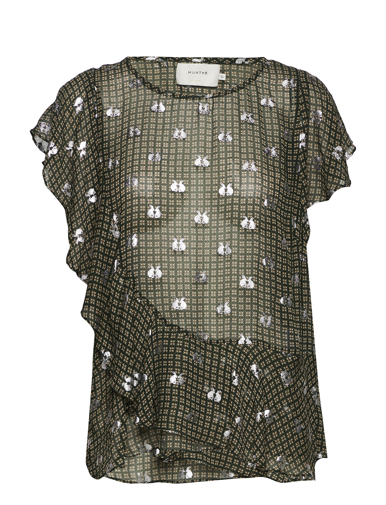 Victory Blouse Lange Mouwen Zwart Munthe munthe kopen in de aanbieding