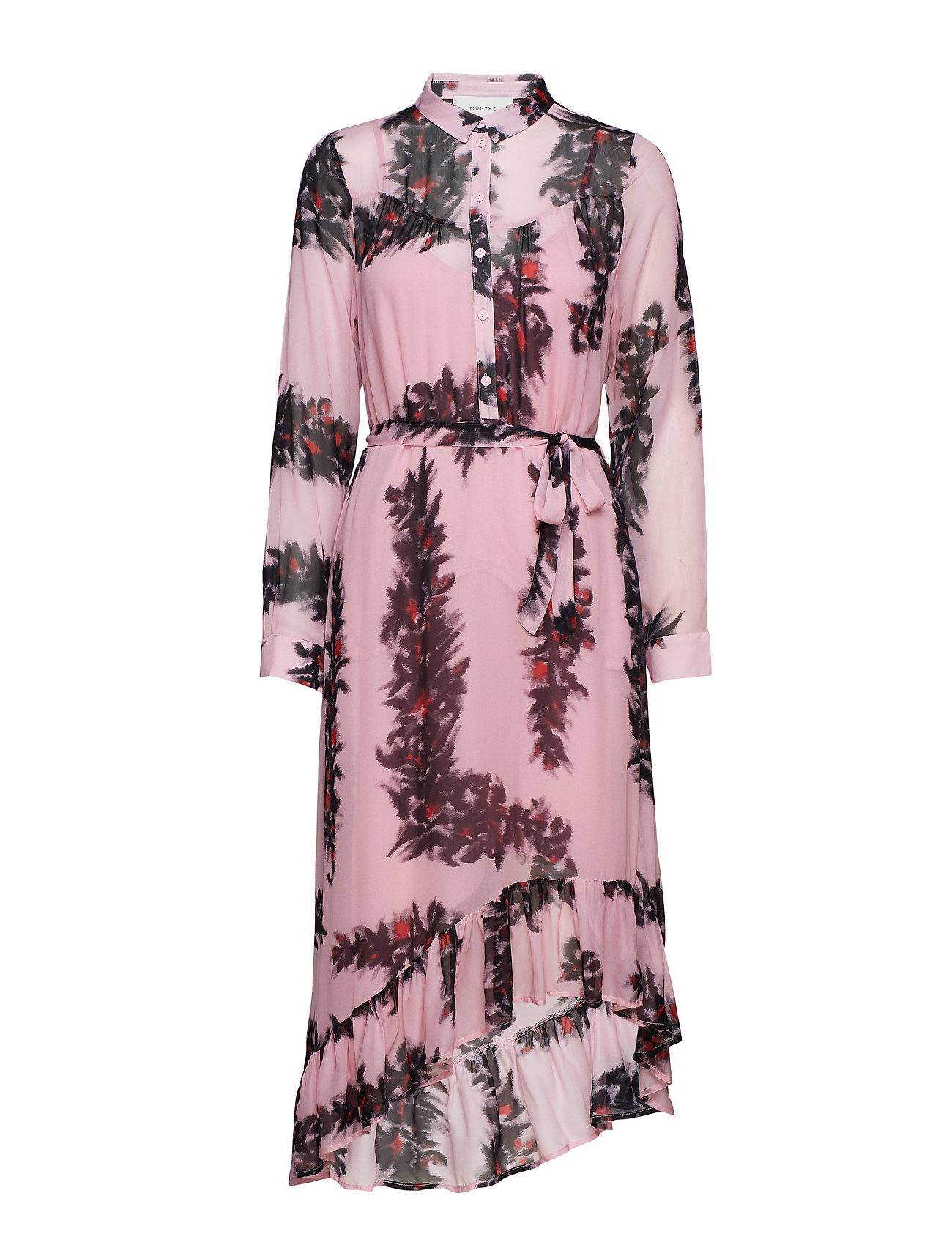 Notebook Jurk Knielengte Roze Munthe munthe kopen in de aanbieding