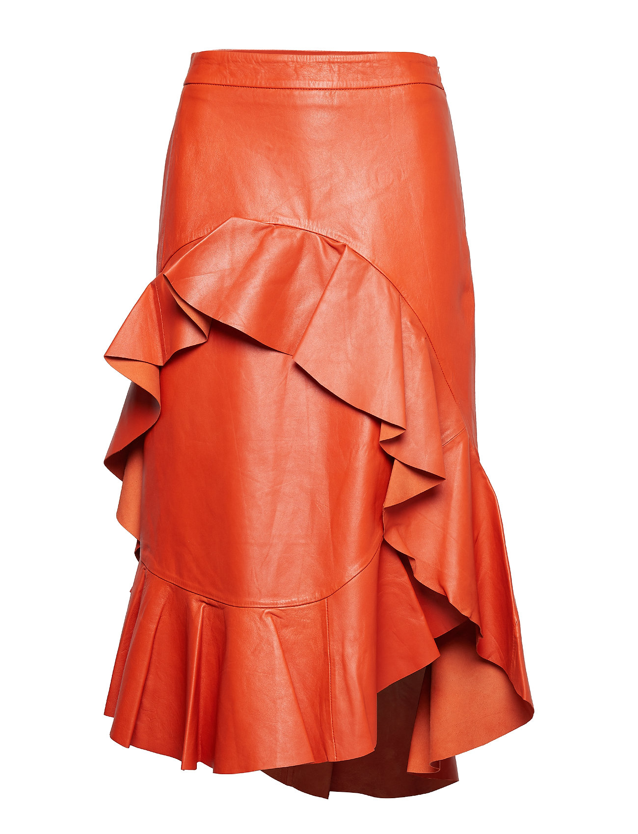 April Rok Knielengte Oranje Munthe munthe kopen in de aanbieding