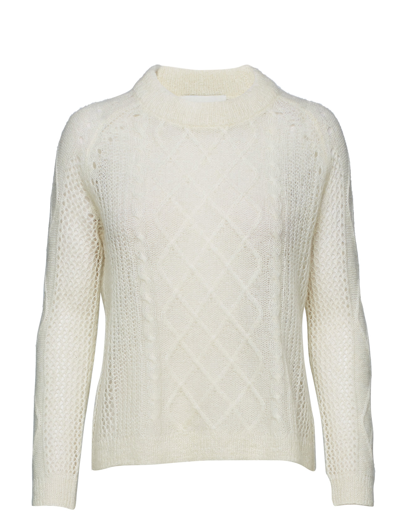 Almond Gebreide Trui Creme Munthe munthe kopen in de aanbieding