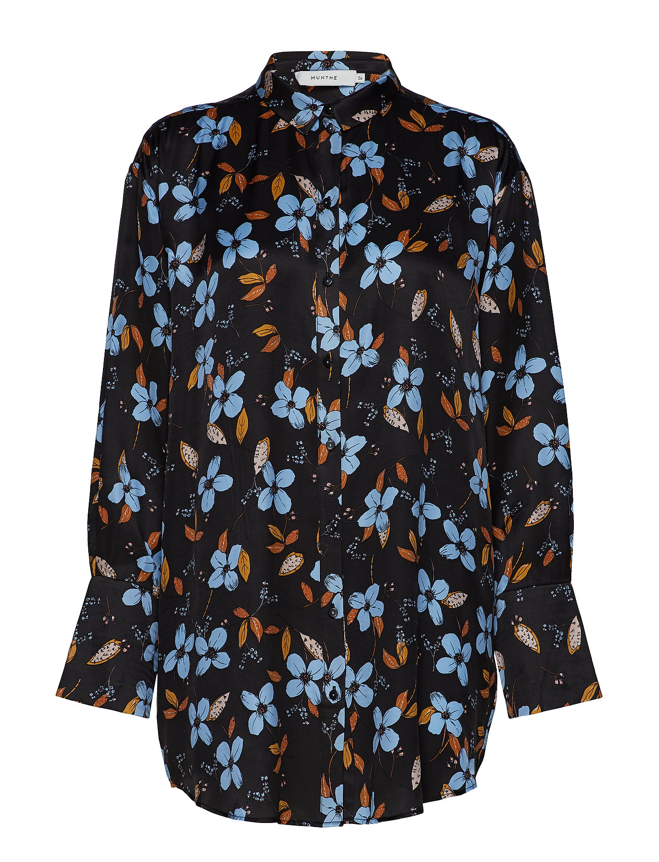 Dark Blouse Lange Mouwen Zwart Munthe munthe kopen in de aanbieding