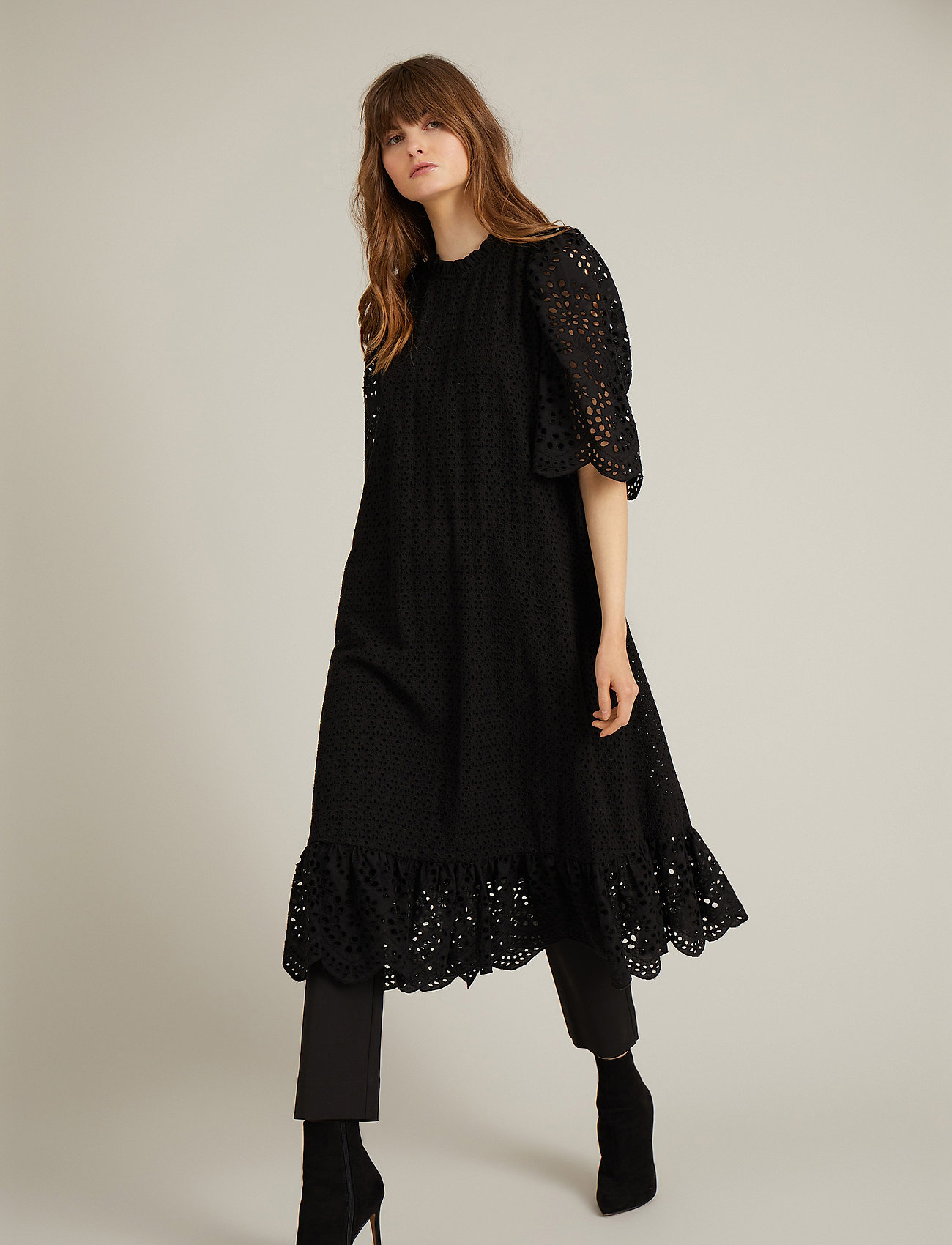 Munthe - COGGA - sukienki letnie - black - 0
