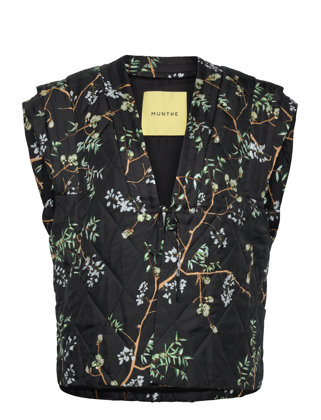 Omba Vests Quilted Vests Black Munthe