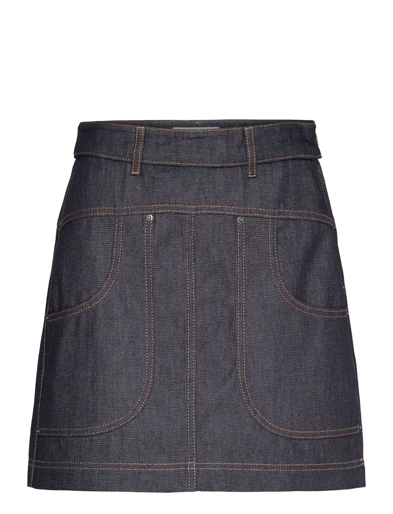 Felisha Skirts Short Skirts Navy Munthe
