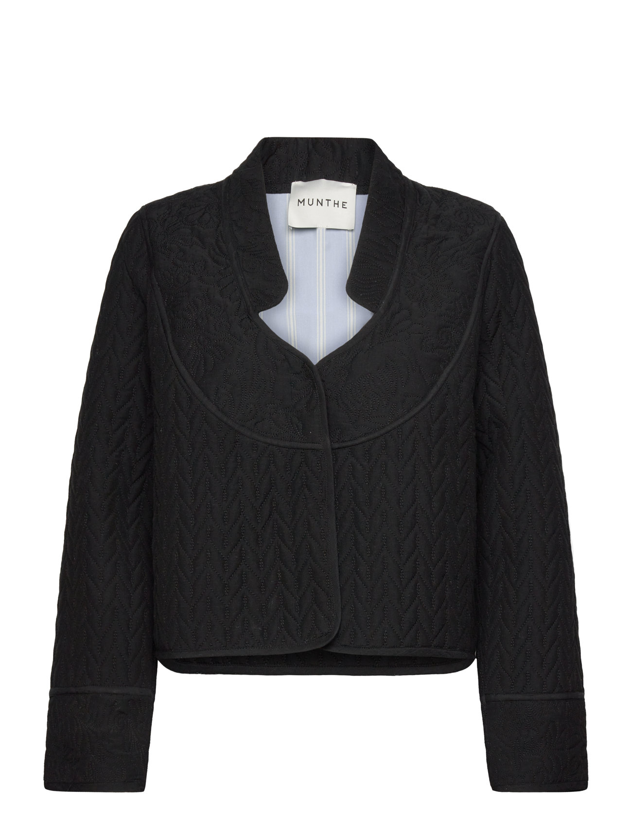 Flossie Vattert Jakke Black Munthe