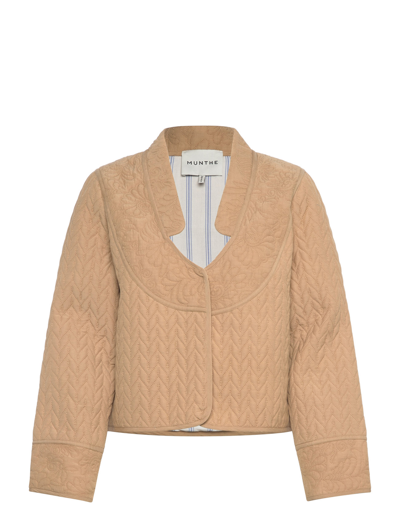 Flossie Vattert Jakke Beige Munthe