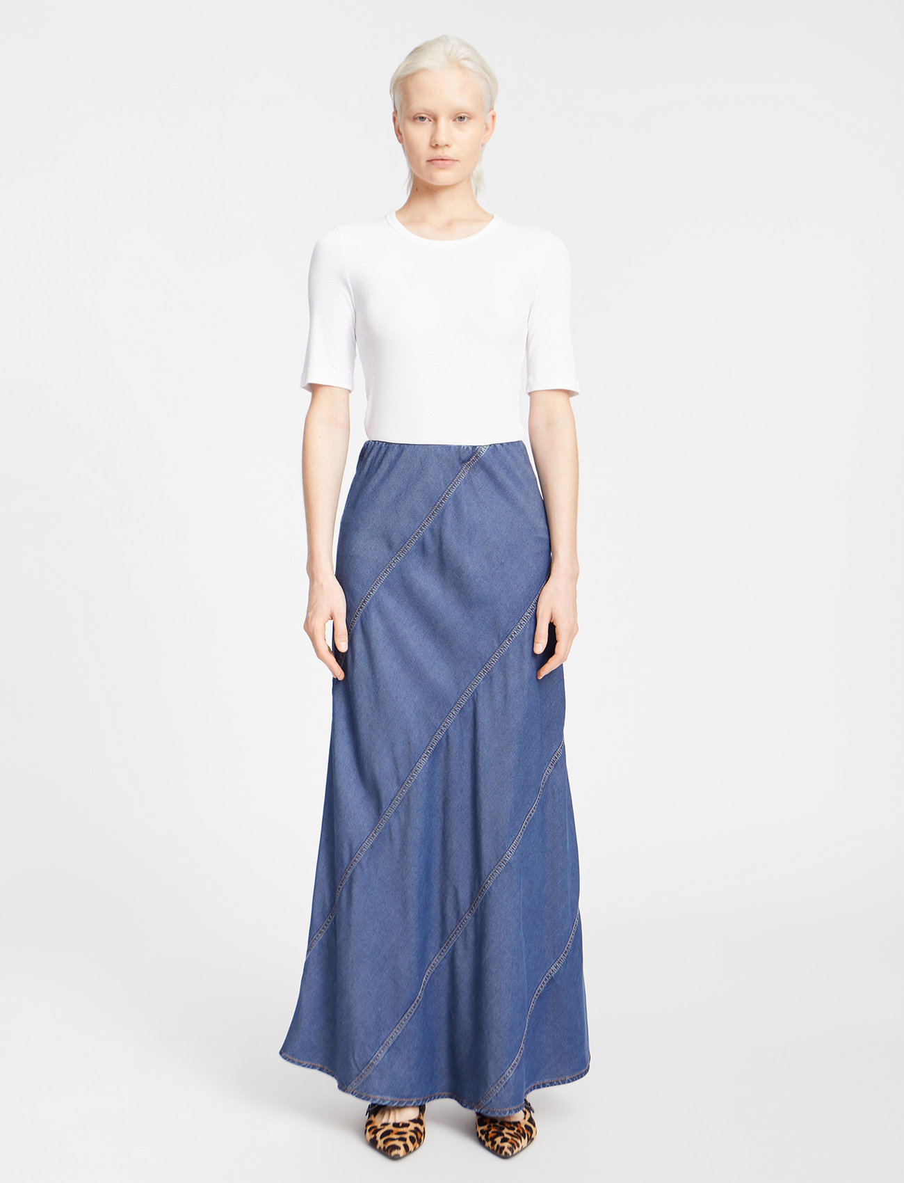 Munthe Parson, 36, Blue, Nederdele > Denim Nederdele, Dame