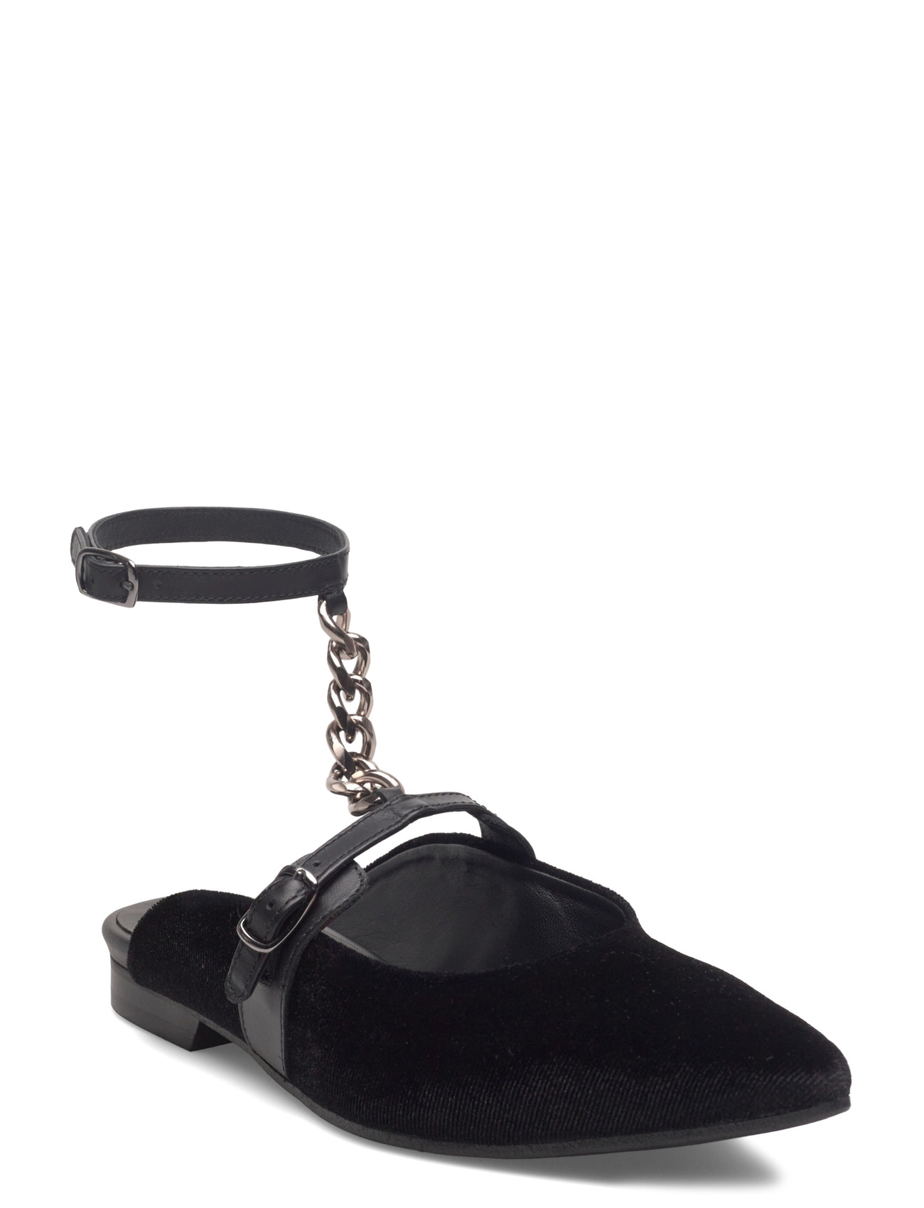Munthe Perma, 41, Black, Mules & Slip-Ins > Flade Mules, Dame