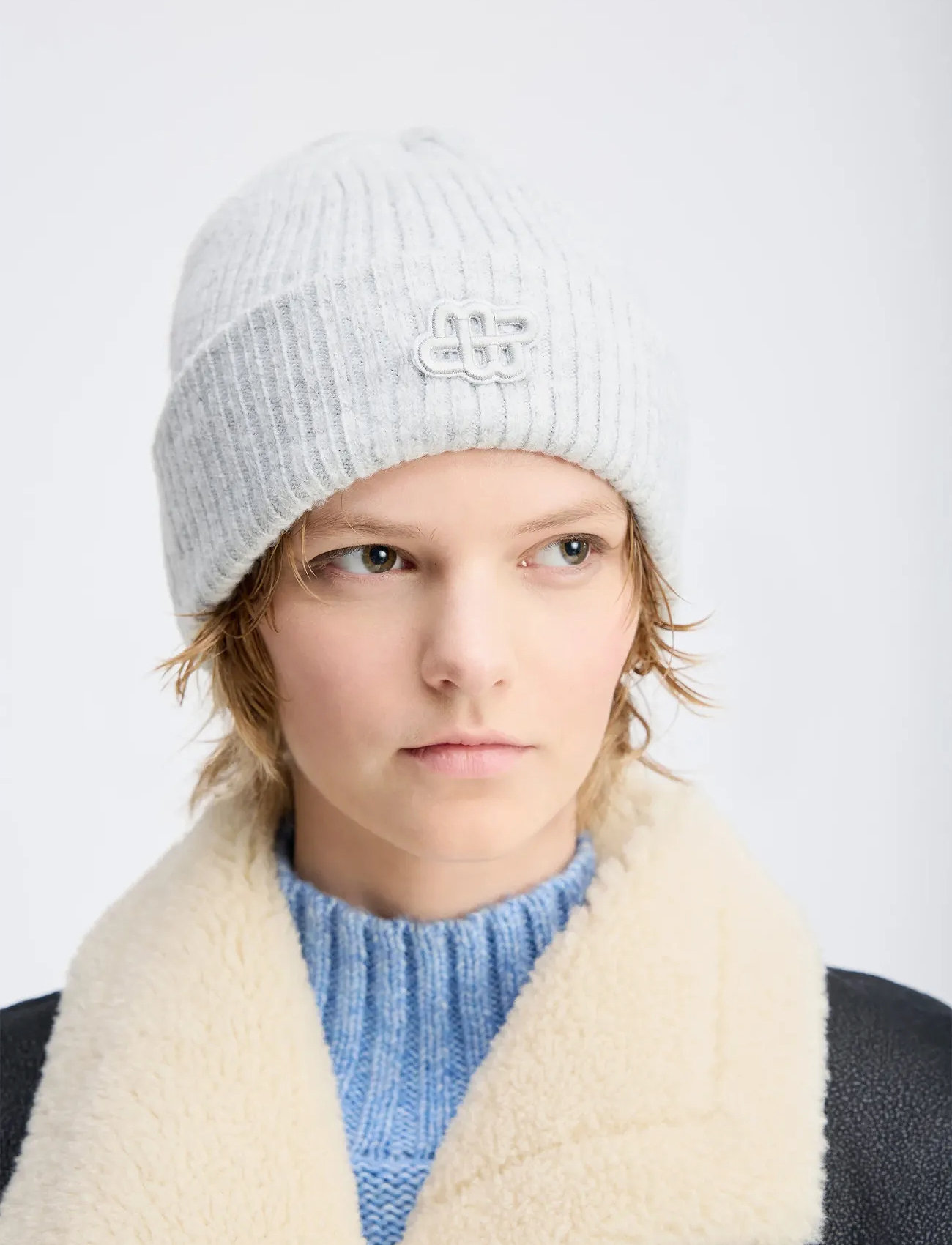 Munthe Likaner, One Size, Grey, Hovedbeklædning > Huer, Dame