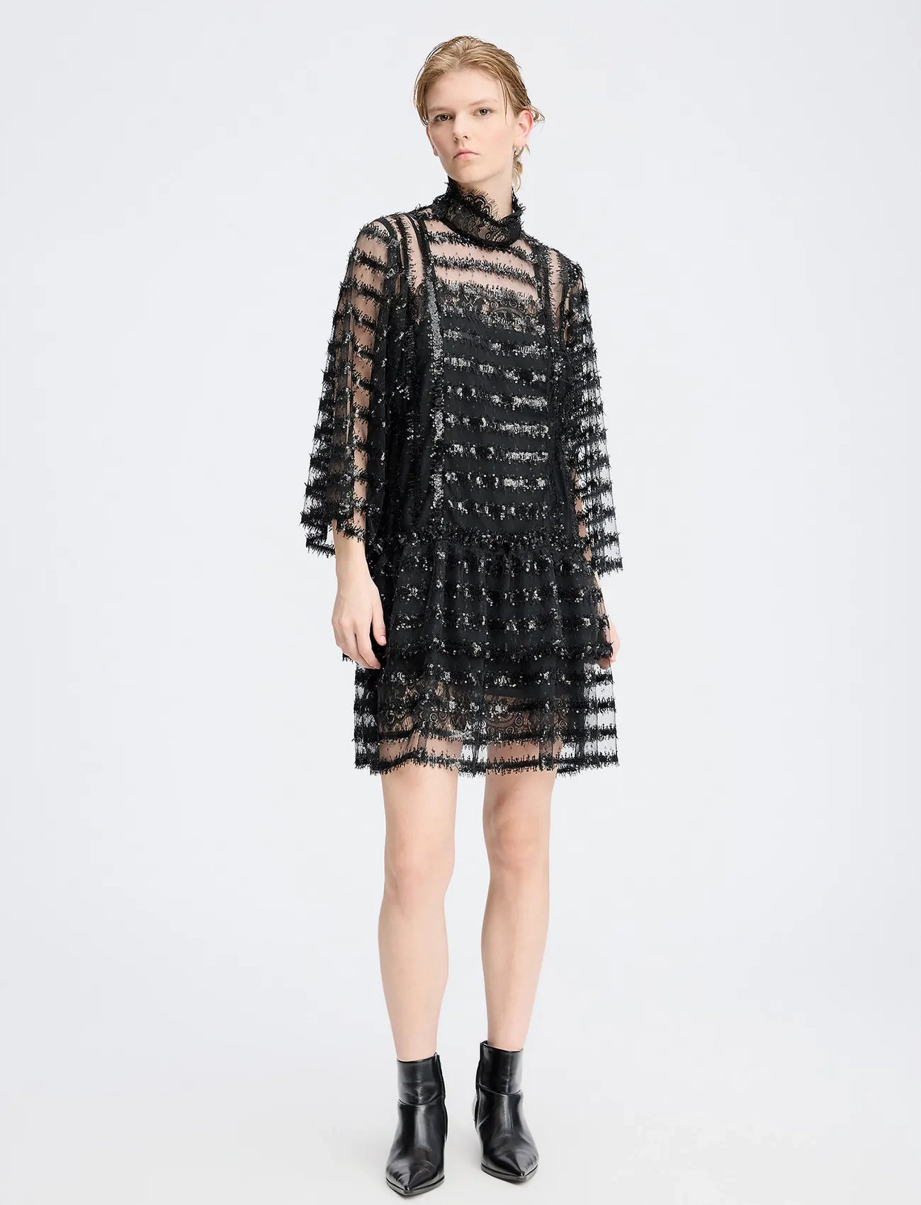 Munthe Risso, 36, Black, Kjoler > Kort Kjole, Dame