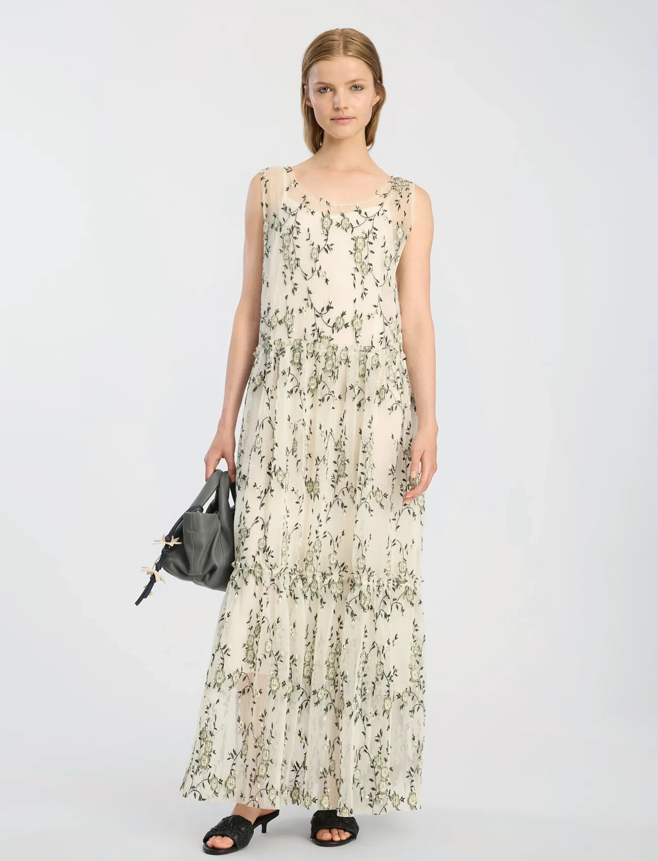 Munthe Barina, 40, Cream, Designere > Maxi Dress, Dame
