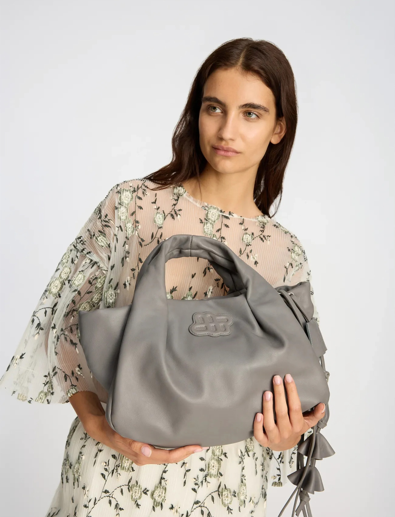 Munthe Lix, One Size, Grey, Designere > Tasker Med Tophåndtag, Dame