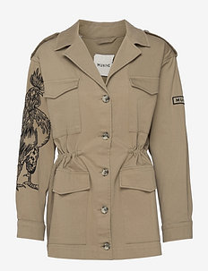HOBART - utility jackets - army