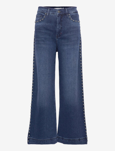 CUBU - brede jeans - indigo
