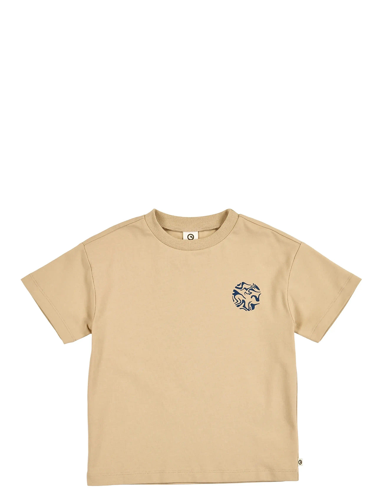 MÜSLI BY Grün Baumwolle Natures Imprint Printed S/S T Beige - 98 - Kinder