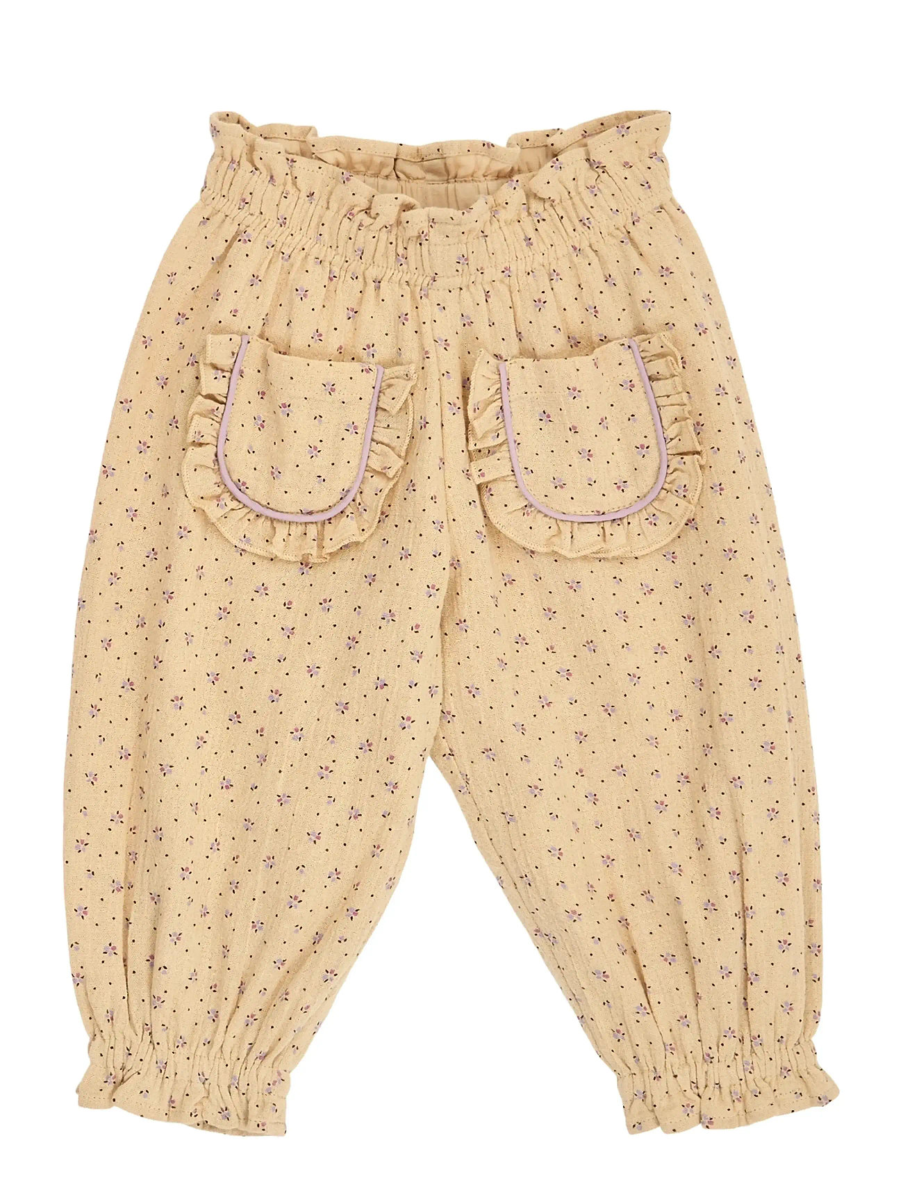 MÜSLI BY Grün Baumwolle Tulip Volume Pocket Hosen Baby Beige - 86 - Kinder