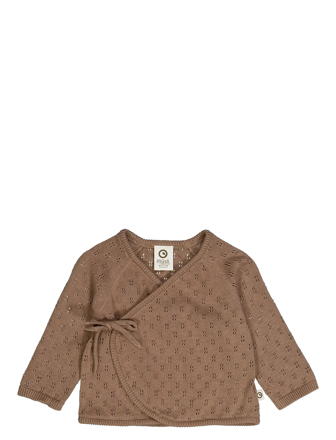 MÜSLI BY Grün Baumwolle Knit Cardigan Braun - 44 - Kinder