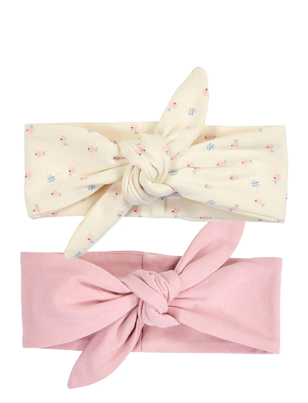Müsli by Green Cotton Spring Headband 2-Pack, One Size, Cream, Hårtilbehør > Hårbånd, Børn