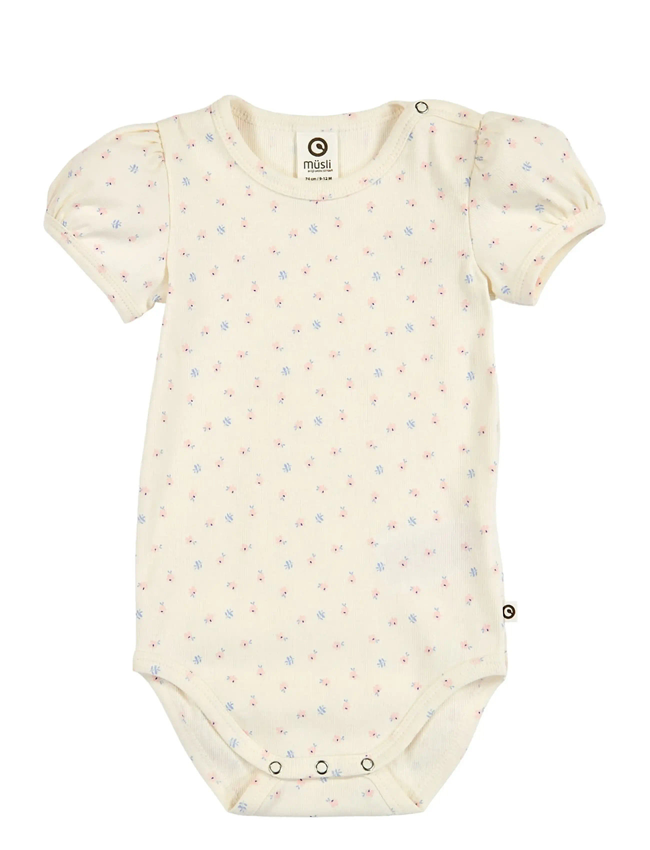 MÜSLI BY Grün Baumwolle Spring Puff S/S Body Cream - 80 - Kinder