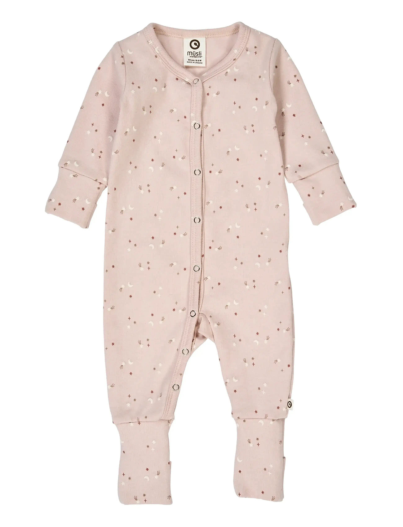MÜSLI BY Grün Baumwolle Stars Bodysuit Pink - 68 - Kinder