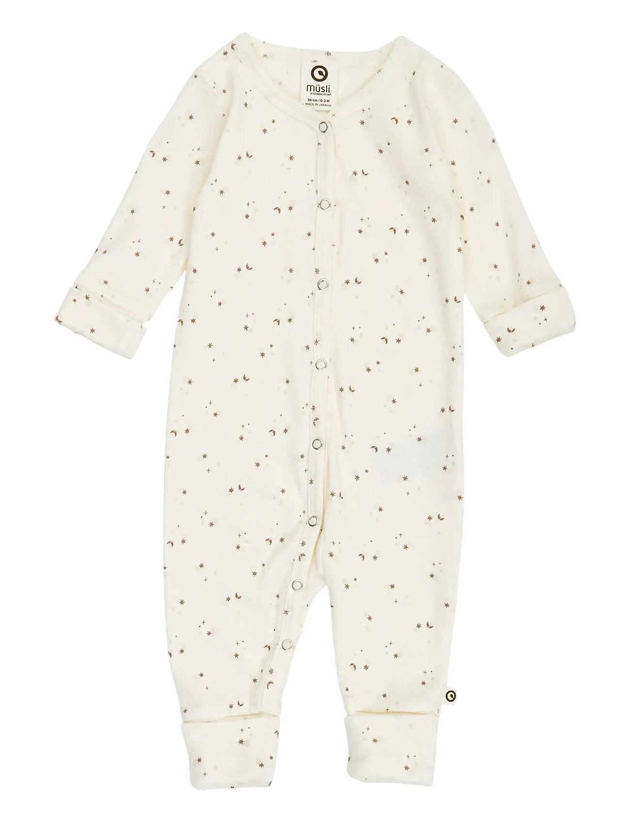 MÜSLI BY Grün Baumwolle Sparkle Bodysuit Weiß - 50 - Kinder