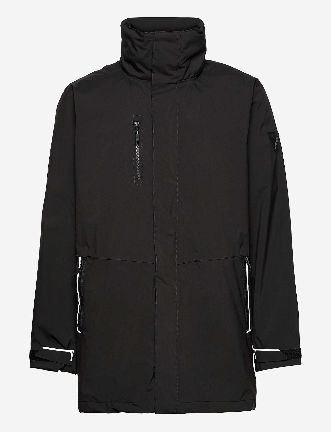 Musto - SARDINIA LONG RAIN JKT - spring jackets - 990 black - 0