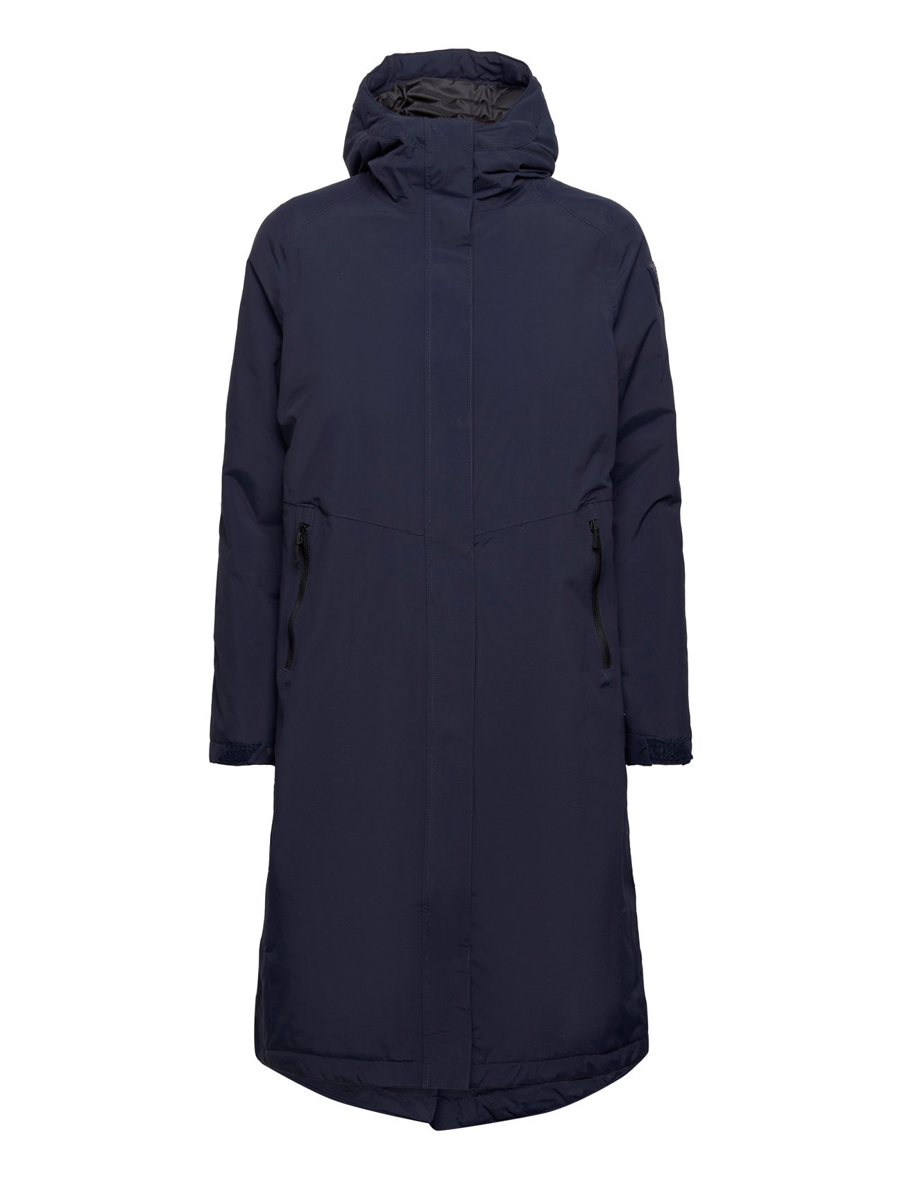 MUSTO W Corsica Pl Longline Parka Navy - M - Damen