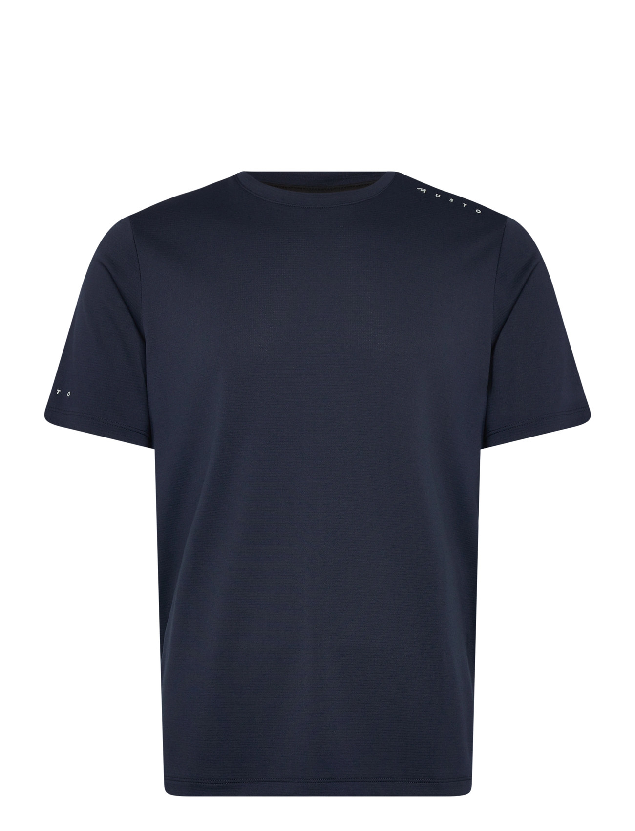 MUSTO M Evo Crew Sunblock Ss Tee Navy - XXL - Herren