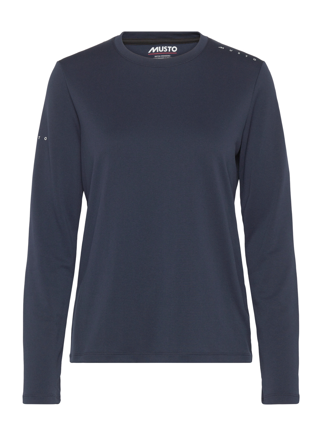 MUSTO W Evo Crew Sunblock Ls Tee Navy - XL - Damen
