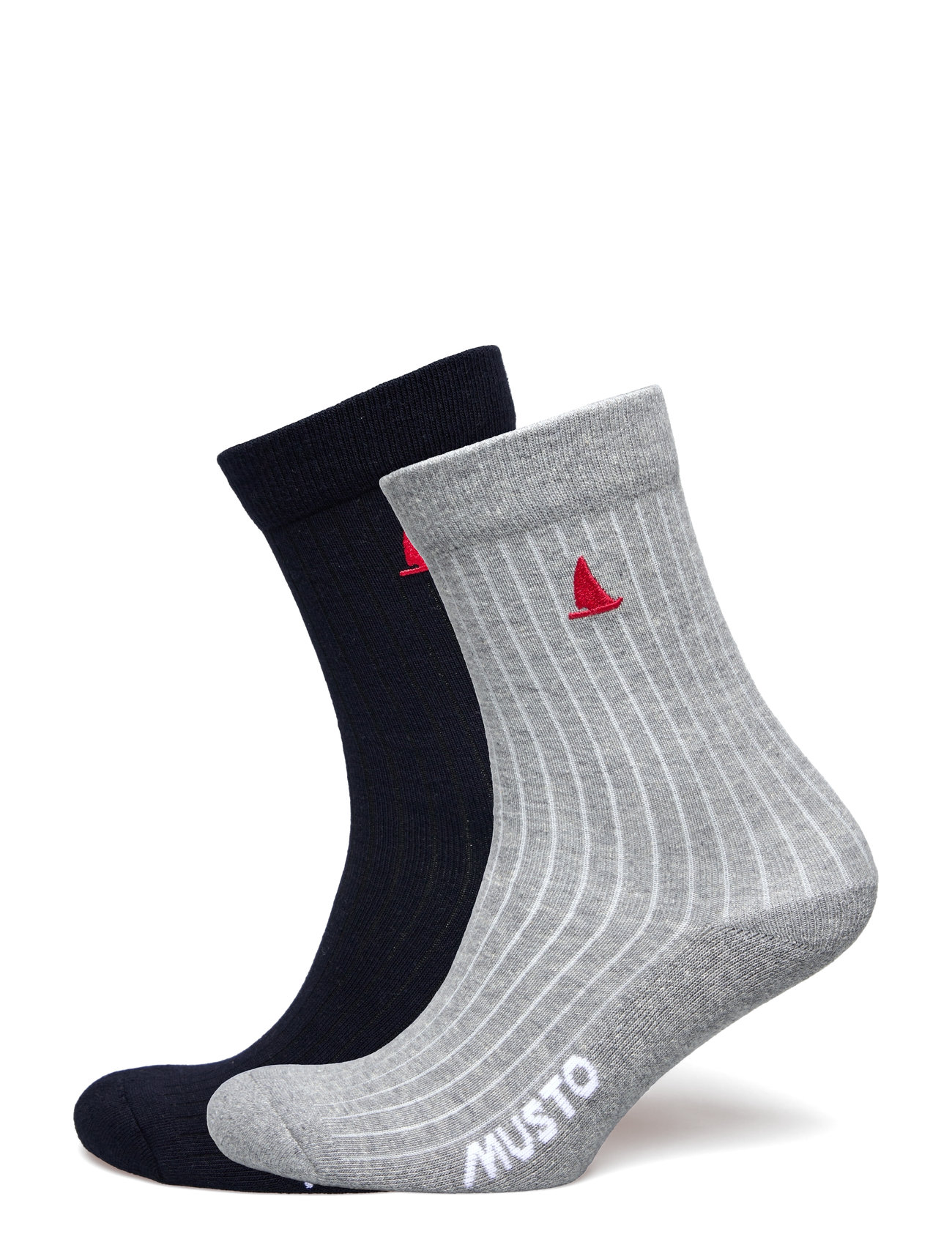 Musto Ess 2 Pack Sock, S, Grey, Sport Clothing > Sport Socks, Dame