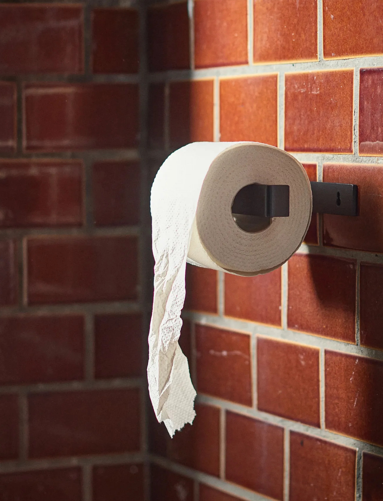 Muubs Toiletpaper Holder Tetsu - Black, One Size, Black, Badeværelsesinteriør > Toiletholdere Og -Knopper, Unisex