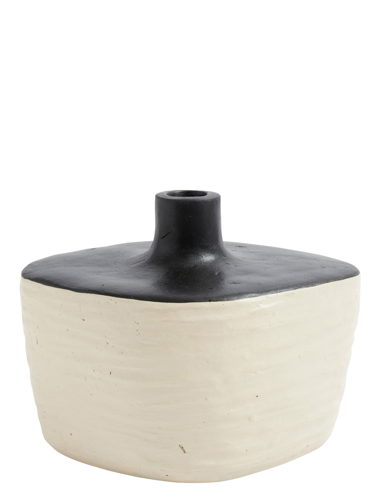 Indtil nu handicap bad Muubs Vase Tuto (Black/creme), 159.60 kr | Stort udvalg af designer mærker  | Booztlet.com