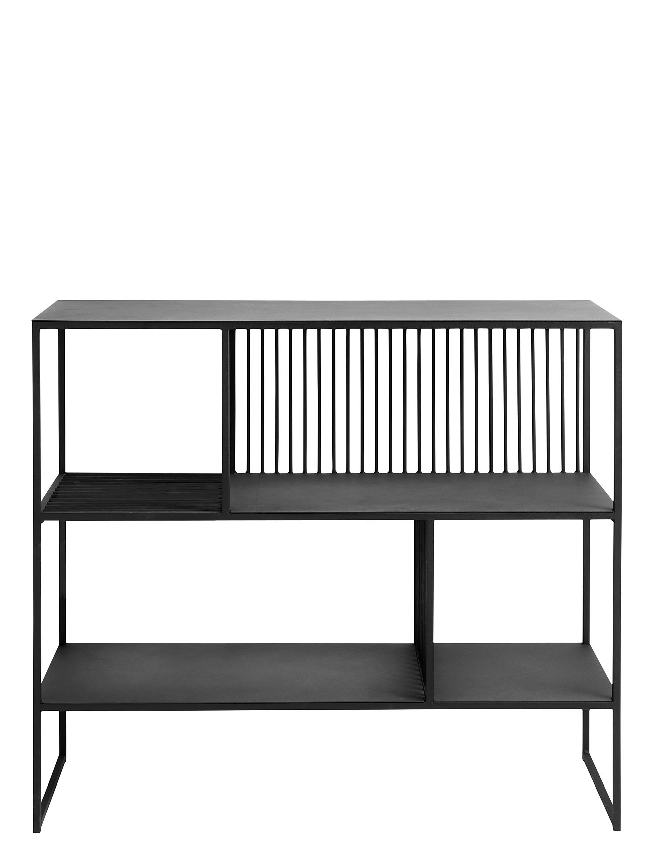 Reol Denver Low Home Furniture Shelves Black Muubs