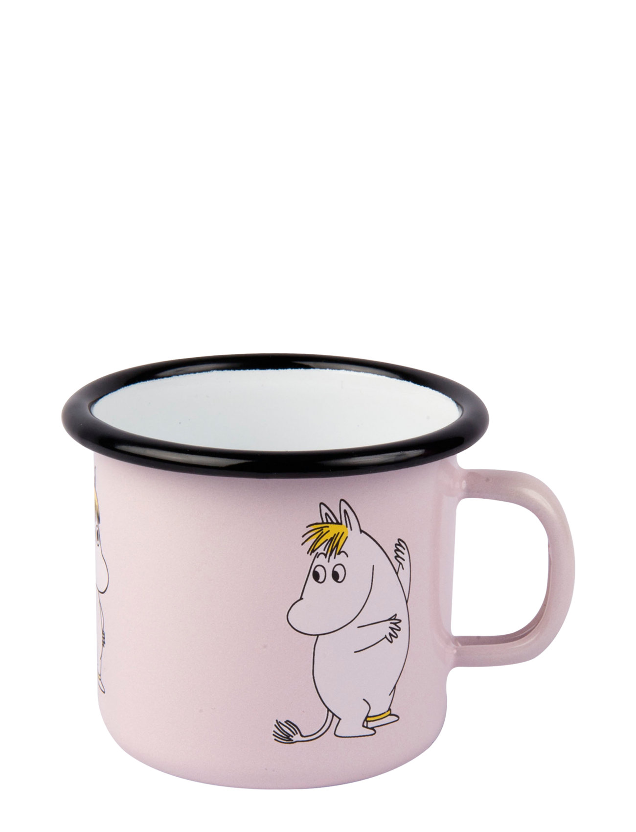 Moomin Enamel Mug 25Cl Snorkmaiden Home Tableware Cups & Mugs Coffee Cups Pink Moomin