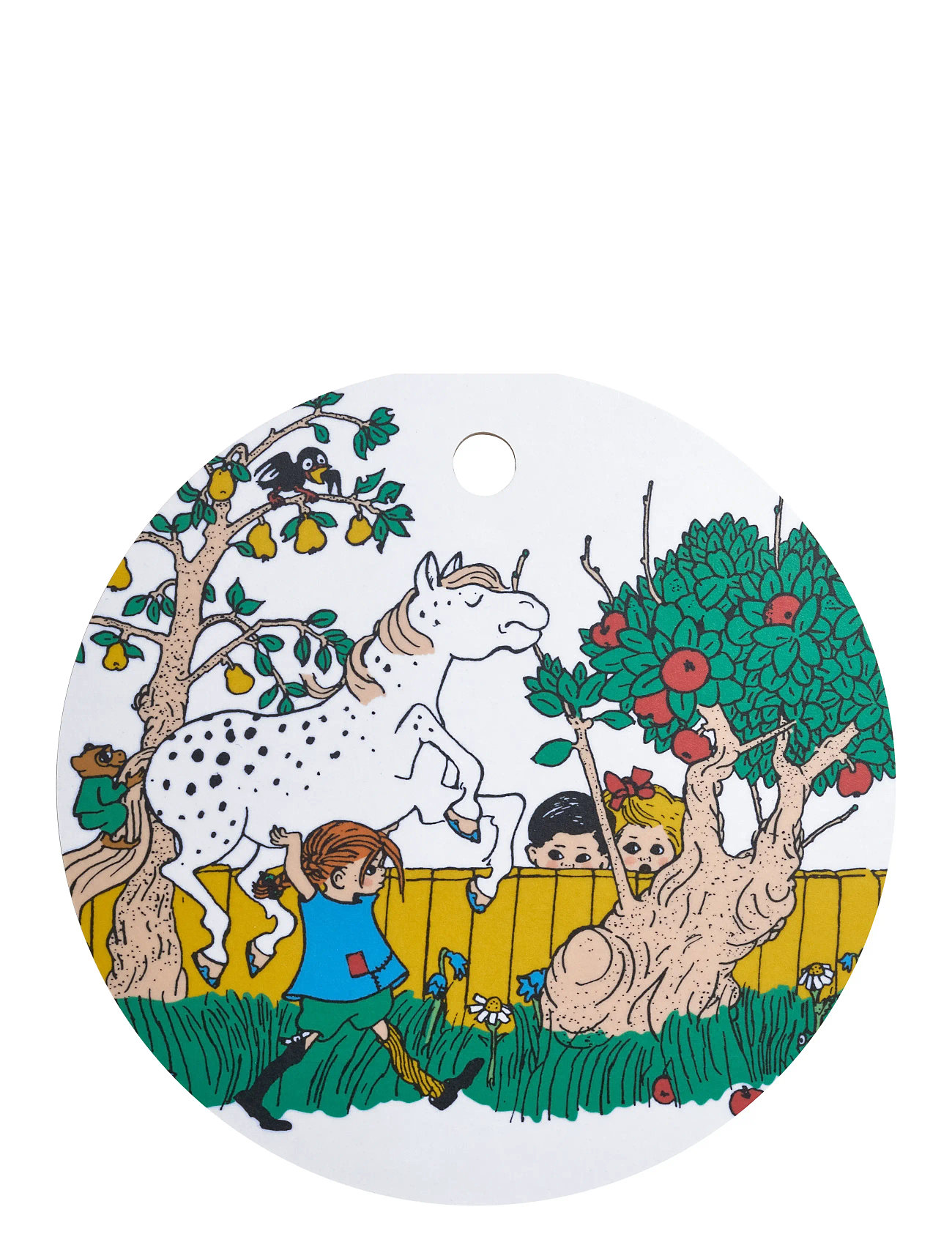 Pippi Langstrømpe Pippi Trivet 20Cm The Way Home Multi/patterned